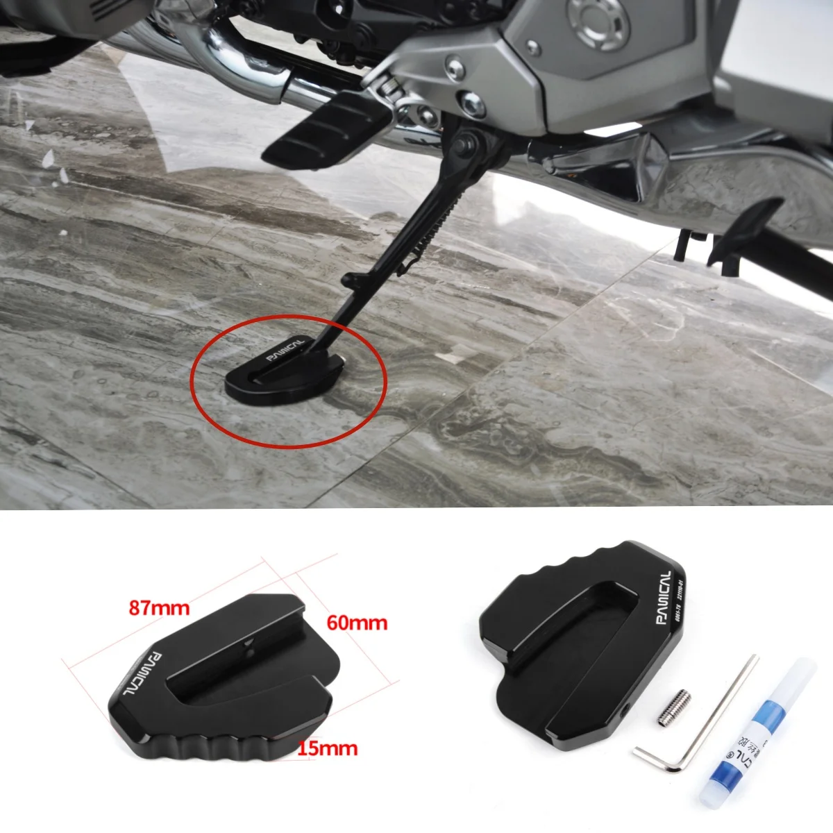 Foot Support For Honda Goldwing GL 1800 F6B Motorcycle Aluminum Alloy Side Foot Parking Rack Extended Parking Bracket Accessory
Foot Support For Honda Goldwing GL 1800 F6B Motorcycle Aluminum Alloy Side Foot Parking Rack Extended Parking Bracket Accessory