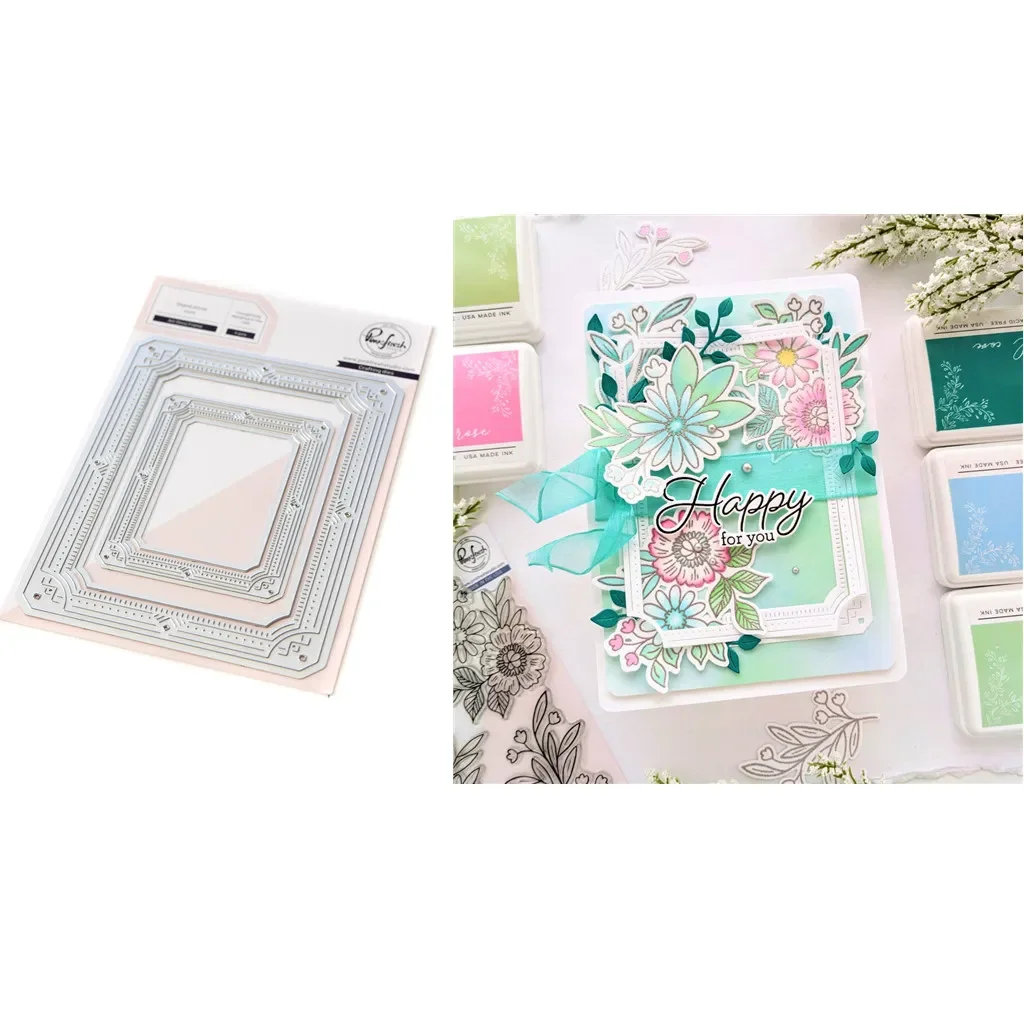Artistic Framework Metal Cutting Dies DIY Making Card Scrapbook Embossed Paper Album Craft Supplies Template Decoration 2024
Artistic Framework Metal Cutting Dies DIY Making Card Scrapbook Embossed Paper Album Craft Supplies Template Decoration 2024