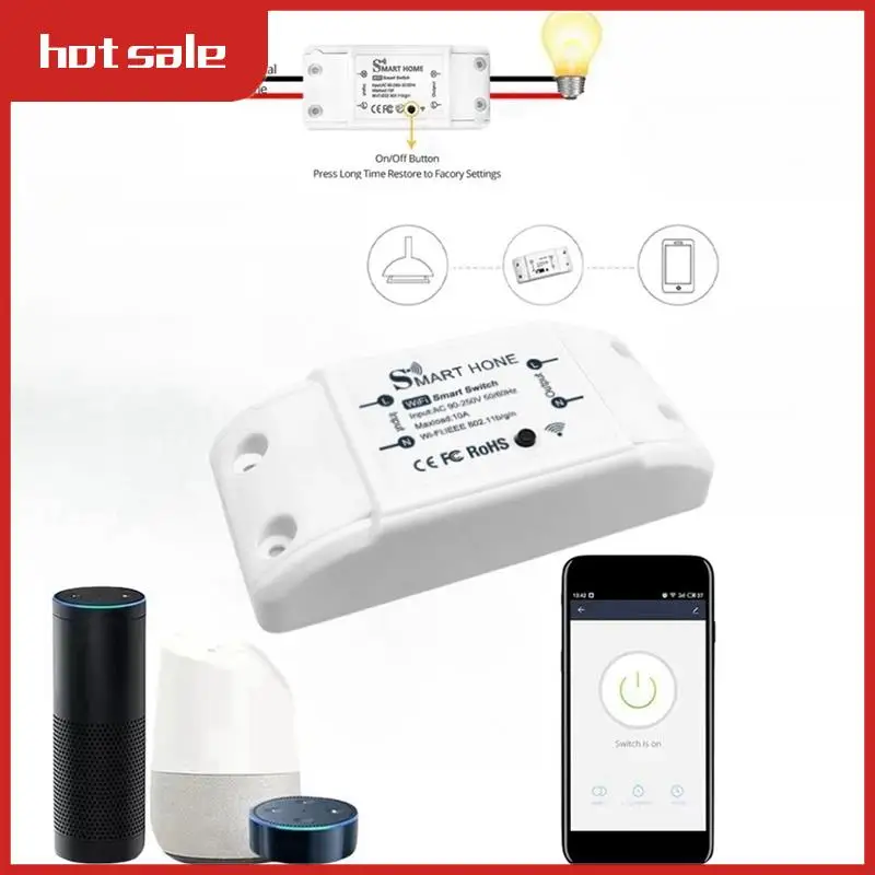 VVNB-Smart Switch Tuya Умный дом Wi-Fi переключатель мобильного телефона беспроводной пульт дистанционного управления синхронизация мини-переключатель беспроводной релейный модуль
VVNB-Smart Switch Tuya Умный дом Wi-Fi переключатель мобильного телефона беспроводной пульт дистанционного управления синхронизация мини-переключатель беспроводной релейный модуль