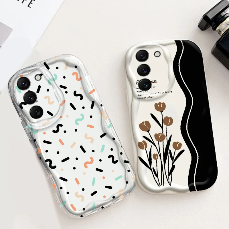 Flower Letters Art Design Luxury For Samsung S24 S23 S21 S20 Ultra Plus FE A73 A72 A71 A51 A31 A05S A05 A04 5G Wave Oil TPU
Flower Letters Art Design Luxury For Samsung S24 S23 S21 S20 Ultra Plus FE A73 A72 A71 A51 A31 A05S A05 A04 5G Wave Oil TPU