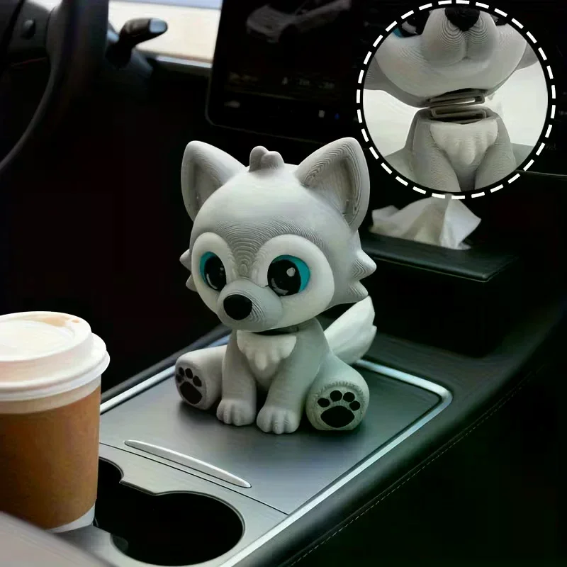 3D Printed Retro Wolf Doll With Movable Head, Car Decoration And Desktop Ornament, Cute Model, Exquisite Gift
3D Printed Retro Wolf Doll With Movable Head, Car Decoration And Desktop Ornament, Cute Model, Exquisite Gift
