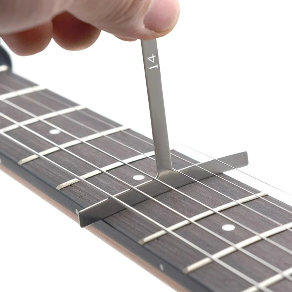 T Shape Guitar Radius Gauge Ruler Fretboard Fingerboard Arc Measuring Tool Guitar Repair Maintenance Accessories
T Shape Guitar Radius Gauge Ruler Fretboard Fingerboard Arc Measuring Tool Guitar Repair Maintenance Accessories