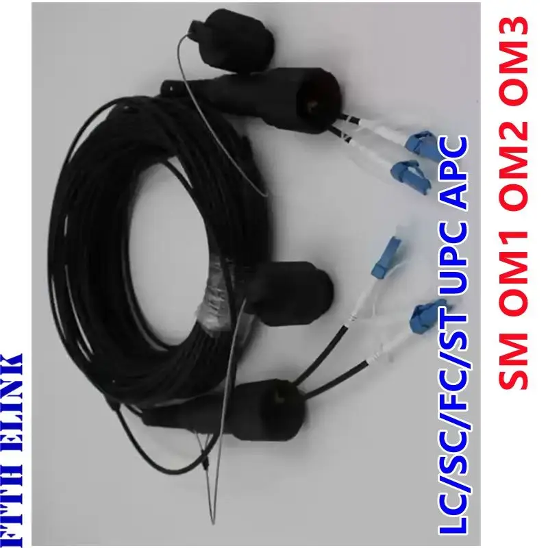 LC-LC Fiber optic Patch cord 70mtr 2 cores Outdoor tpu SM OM1 OM2 OM3 waterproof Armored CPRI TPU LSZH cable FTTH FTTA jumper
LC-LC Fiber optic Patch cord 70mtr 2 cores Outdoor tpu SM OM1 OM2 OM3 waterproof Armored CPRI TPU LSZH cable FTTH FTTA jumper