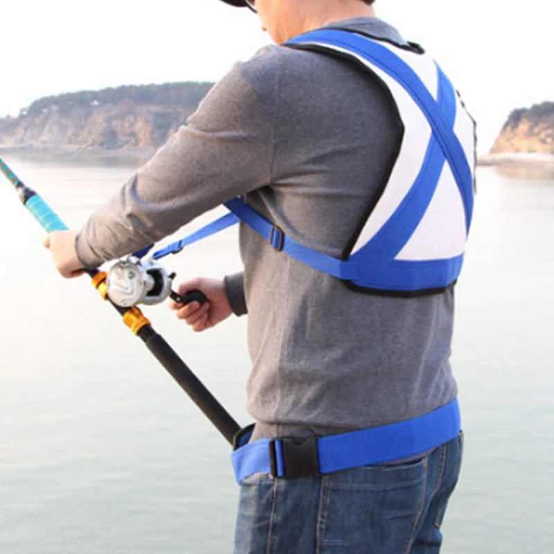 ABKG Pro Fishing Rod Waist Protecting Vest Trolling Jigging Fishing Vest Adjustable Shoulder Harness Fishing Tools
ABKG Pro Fishing Rod Waist Protecting Vest Trolling Jigging Fishing Vest Adjustable Shoulder Harness Fishing Tools