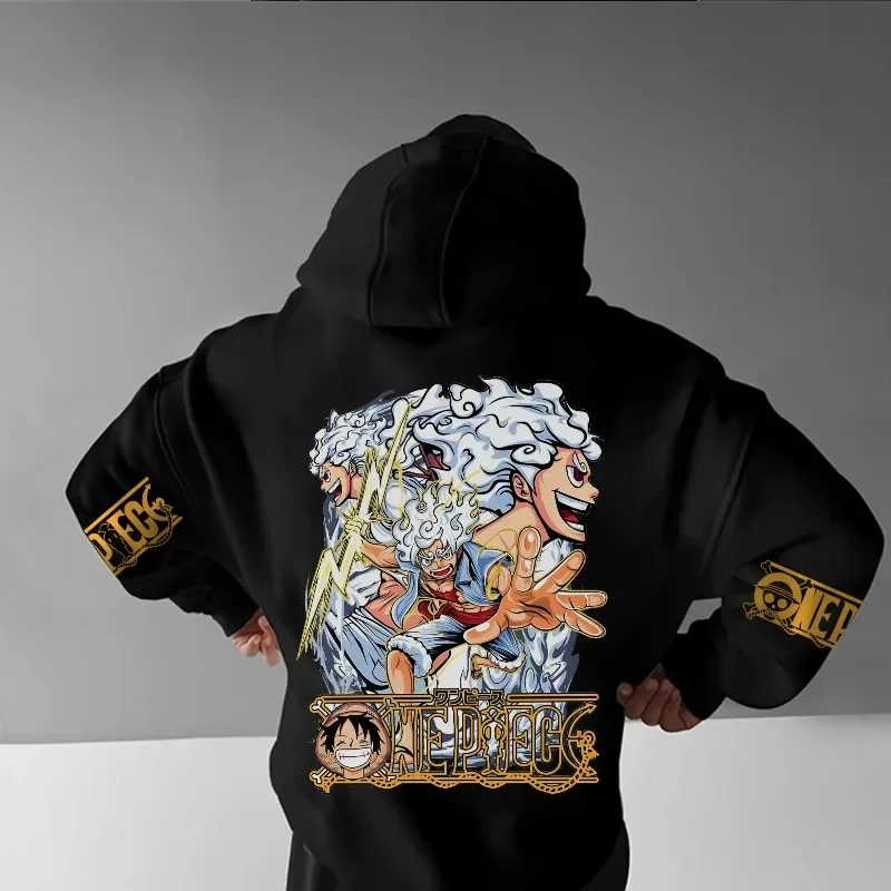 ONE PIECE Trend Толстовка с капюшоном из чистого хлопка, повседневные трендовые спортивные осенние и зимние мужские и женские толстовки 
ONE PIECE Trend Толстовка с капюшоном из чистого хлопка, повседневные трендовые спортивные осенние и зимние мужские и женские толстовки