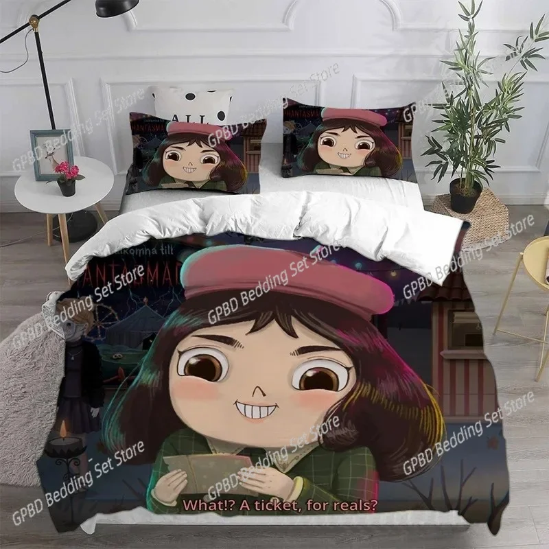 Home Textiles Little Misfortune Bedding Sets Comforter Quilt Bed Cover Duvet Cover Pillow Case Kids Adult Size
Home Textiles Little Misfortune Bedding Sets Comforter Quilt Bed Cover Duvet Cover Pillow Case Kids Adult Size