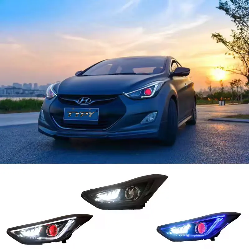 Car LED Headlight With Demon Eyes + LED DRL Plug And Play For Hyundai Elantra 2012-2017 Head Lamp
Car LED Headlight With Demon Eyes + LED DRL Plug And Play For Hyundai Elantra 2012-2017 Head Lamp
