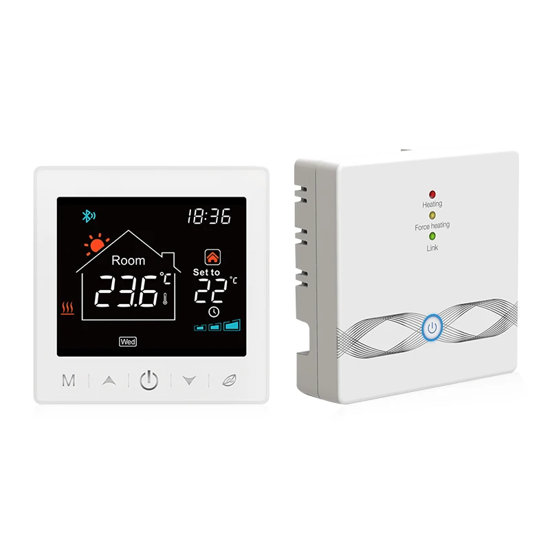 Wireless Thermostat System 3A Smart WiFi Floor Heating Parts Device Temperature Calibration