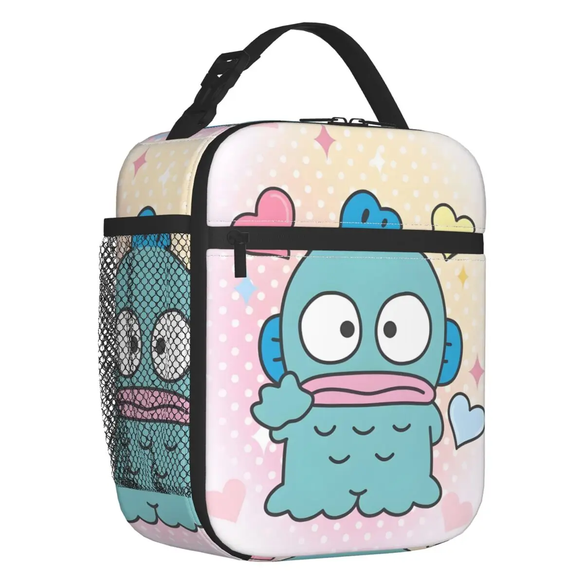 Custom Hangyodon Insulated Lunch Bag for Camping Travel Classical Printing Animal Resuable Cooler Thermal Lunch Box
Custom Hangyodon Insulated Lunch Bag for Camping Travel Classical Printing Animal Resuable Cooler Thermal Lunch Box