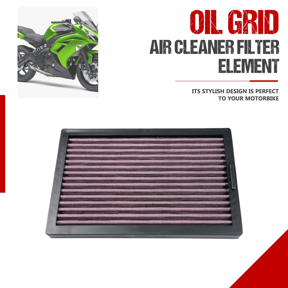 For KAWASAKI NINJA 250 250R 300 ABS Z300 EX300 Motorcycle Accessories Air Filter Element Air Cleaner Intake Filters Parts
For KAWASAKI NINJA 250 250R 300 ABS Z300 EX300 Motorcycle Accessories Air Filter Element Air Cleaner Intake Filters Parts