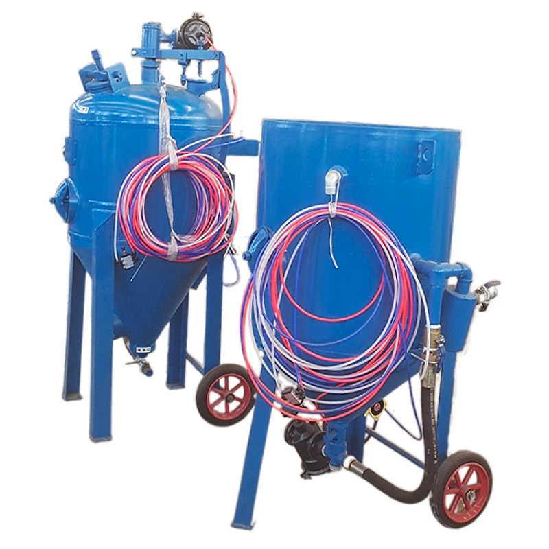 Abrasive Blasting Machine Wet Movable Sandblasting Pot for Construction Steel Bar Rust Removal High Pressure Efficient Custom
Abrasive Blasting Machine Wet Movable Sandblasting Pot for Construction Steel Bar Rust Removal High Pressure Efficient Custom