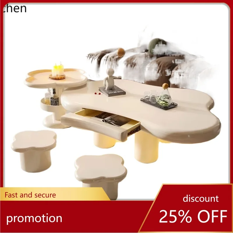 HT coffee table cream wind coffee table creative art medieval Internet celebrity modern living room speci
HT coffee table cream wind coffee table creative art medieval Internet celebrity modern living room speci