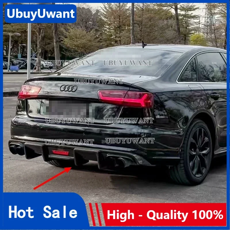 For Audi A6 C7 C7.5 Sedan Standard (Not For S-Line) 4Pintu 2012-18 Carbon Fiber Rear Bumper Lip Spoiler Rear Diffuser Protector
For Audi A6 C7 C7.5 Sedan Standard (Not For S-Line) 4Pintu 2012-18 Carbon Fiber Rear Bumper Lip Spoiler Rear Diffuser Protector