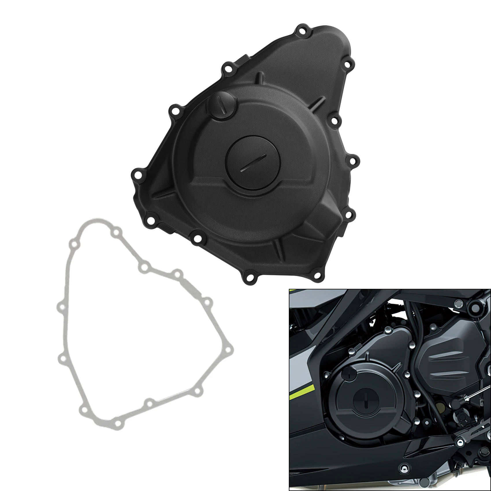 Stator Cover Crankcase Engine Fit For Kawasaki Ninja 400 Z400 2018-2024 Z500 2024 Motorcycle
Stator Cover Crankcase Engine Fit For Kawasaki Ninja 400 Z400 2018-2024 Z500 2024 Motorcycle