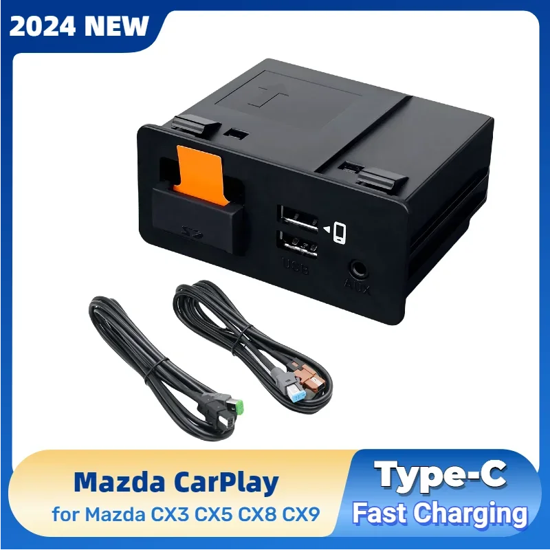 Комплект для подключения CarPlay и Android Auto по проводу, USB-адаптер TK78-66-9U0C, Plug and Play для Mazda 2, 3, 6, CX3, CX5, CX8, CX9, MX5
Комплект для подключения CarPlay и Android Auto по проводу, USB-адаптер TK78-66-9U0C, Plug and Play для Mazda 2, 3, 6, CX3, CX5, CX8, CX9, MX5