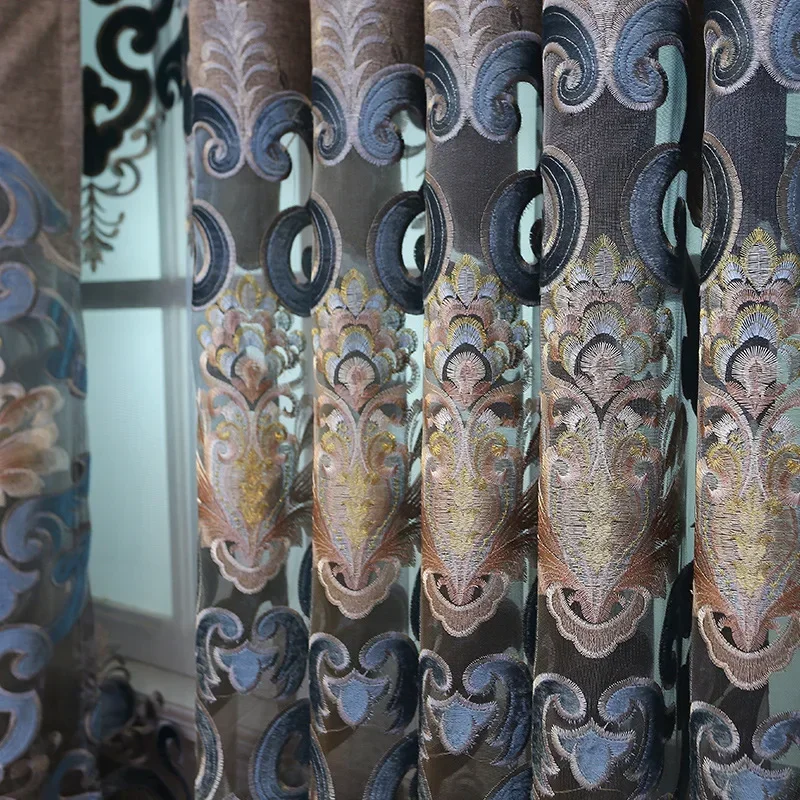 Shading Study Bay Window Luxury Palace Valance Windows Nordic Style Embroidery High Curtains for Living Dining Room Bedroom
Shading Study Bay Window Luxury Palace Valance Windows Nordic Style Embroidery High Curtains for Living Dining Room Bedroom