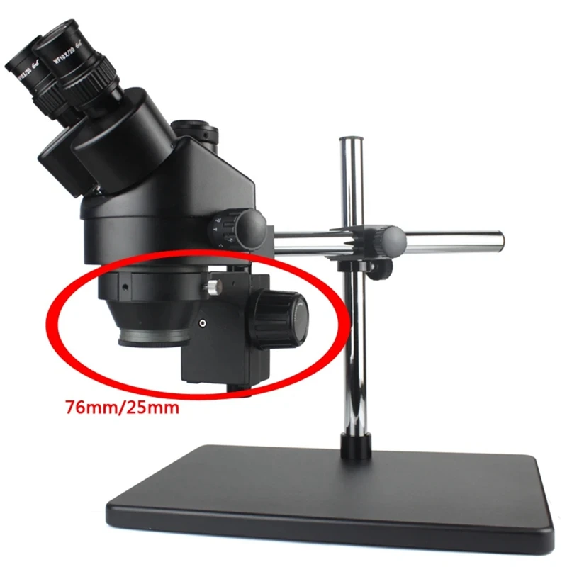 Stereo Microscope Head Holder Focus Adjustment Arm Microscope Ring Arbor Stand Bracket Diameter 76mm 25mm Accessories-A23U
Stereo Microscope Head Holder Focus Adjustment Arm Microscope Ring Arbor Stand Bracket Diameter 76mm 25mm Accessories-A23U