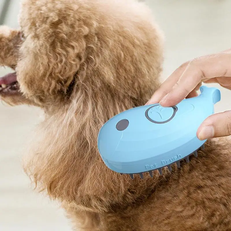Pet Spray Comb for Cats Cute Whale Shape Hair Brush Massager Flyaway Hair Prevention Cat Grooming Brush Dog Grooming Supplies
Pet Spray Comb for Cats Cute Whale Shape Hair Brush Massager Flyaway Hair Prevention Cat Grooming Brush Dog Grooming Supplies