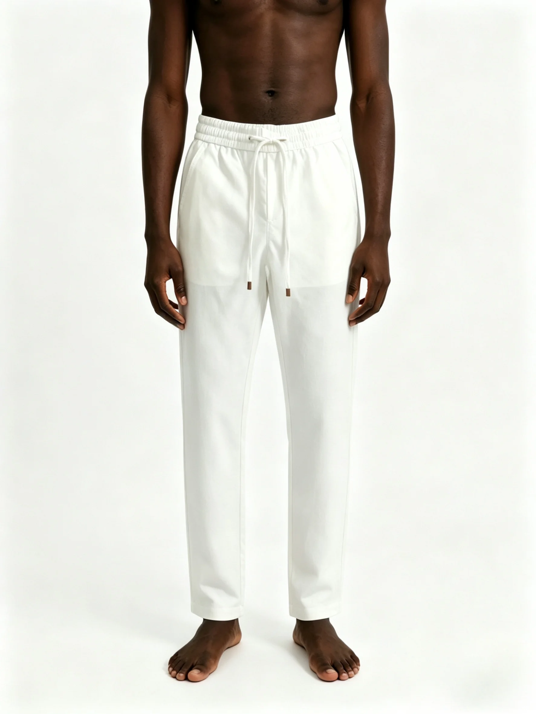Italian Vintage Men's Summer Casual Pants Straight Leg Elastic Comfortable Linen Trousers Simple Color Business Wear
Italian Vintage Men's Summer Casual Pants Straight Leg Elastic Comfortable Linen Trousers Simple Color Business Wear