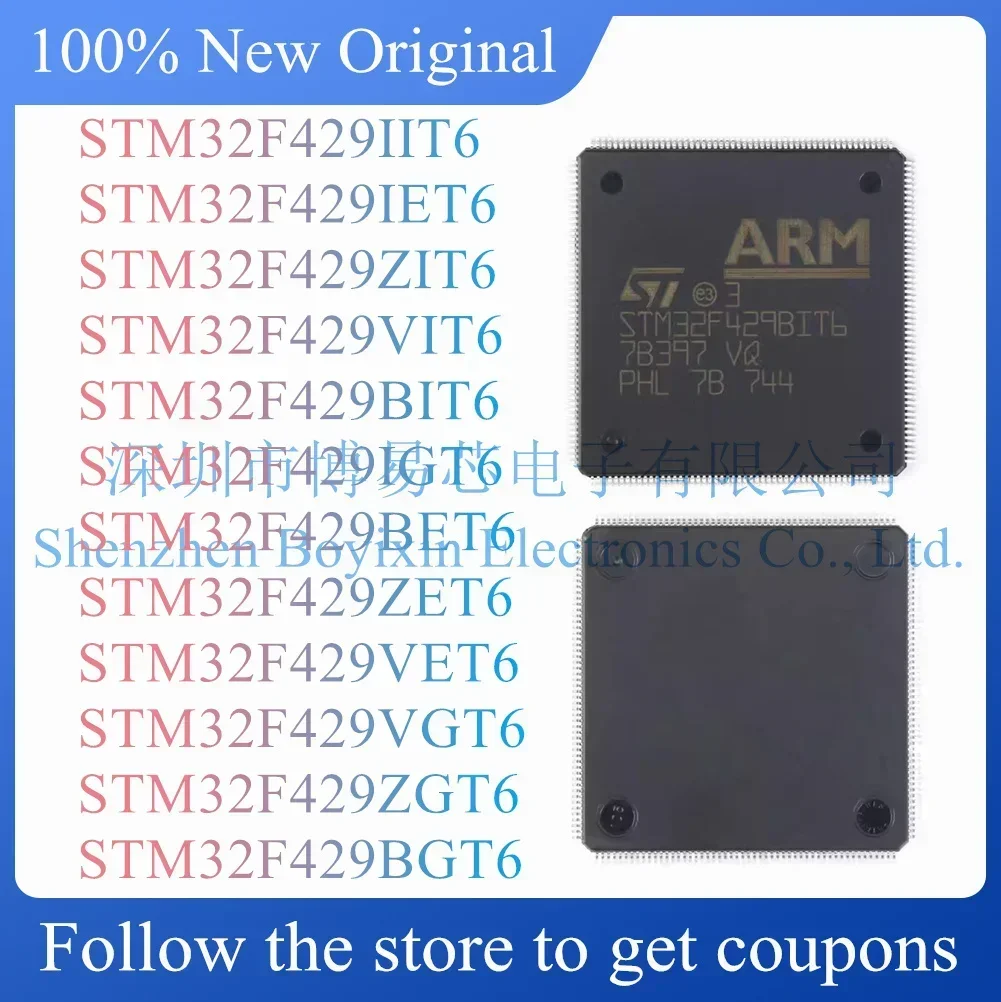 NEW STM32F429IIT6 STM32F429IET6 STM32F429ZIT6 STM32F429VIT6 STM32F429BIT6 STM32F429IGT6 STM32F429BET6 ZET6 VET6 VGT6 ZGT6 BGT6
NEW STM32F429IIT6 STM32F429IET6 STM32F429ZIT6 STM32F429VIT6 STM32F429BIT6 STM32F429IGT6 STM32F429BET6 ZET6 VET6 VGT6 ZGT6 BGT6