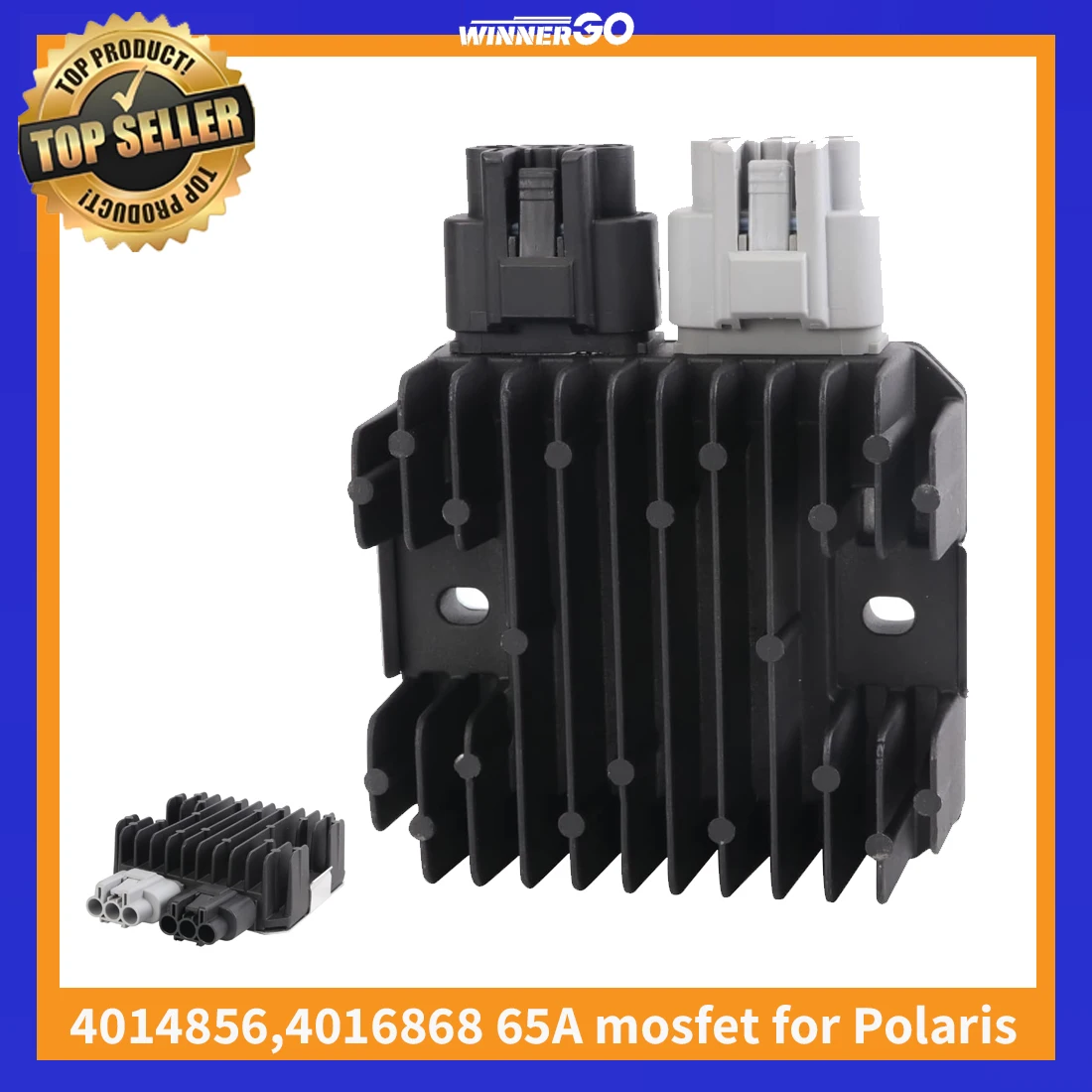 UTV ATV 4014856 65A mosfet Voltage Regulator Rectifier for Polaris Ranger/RZR 500 570 900 1000 XP Turbo Sportsman Scrambler
UTV ATV 4014856 65A mosfet Voltage Regulator Rectifier for Polaris Ranger/RZR 500 570 900 1000 XP Turbo Sportsman Scrambler
