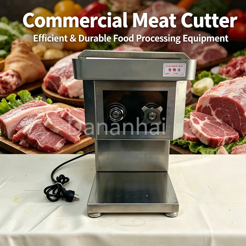 Commercial Meat Cutter Machine Vegetable Shredder Fish Slicer - Restaurant Quality Food Preparation Equipment
Commercial Meat Cutter Machine Vegetable Shredder Fish Slicer - Restaurant Quality Food Preparation Equipment