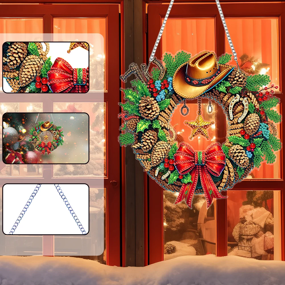 Новогодний 2D-набор для творчества: акриловая алмазная мозаика, подвеска, хрустальная роспись, подарок для взрослых, декор для дома, стены или окна
Новогодний 2D-набор для творчества: акриловая алмазная мозаика, подвеска, хрустальная роспись, подарок для взрослых, декор для дома, стены или окна