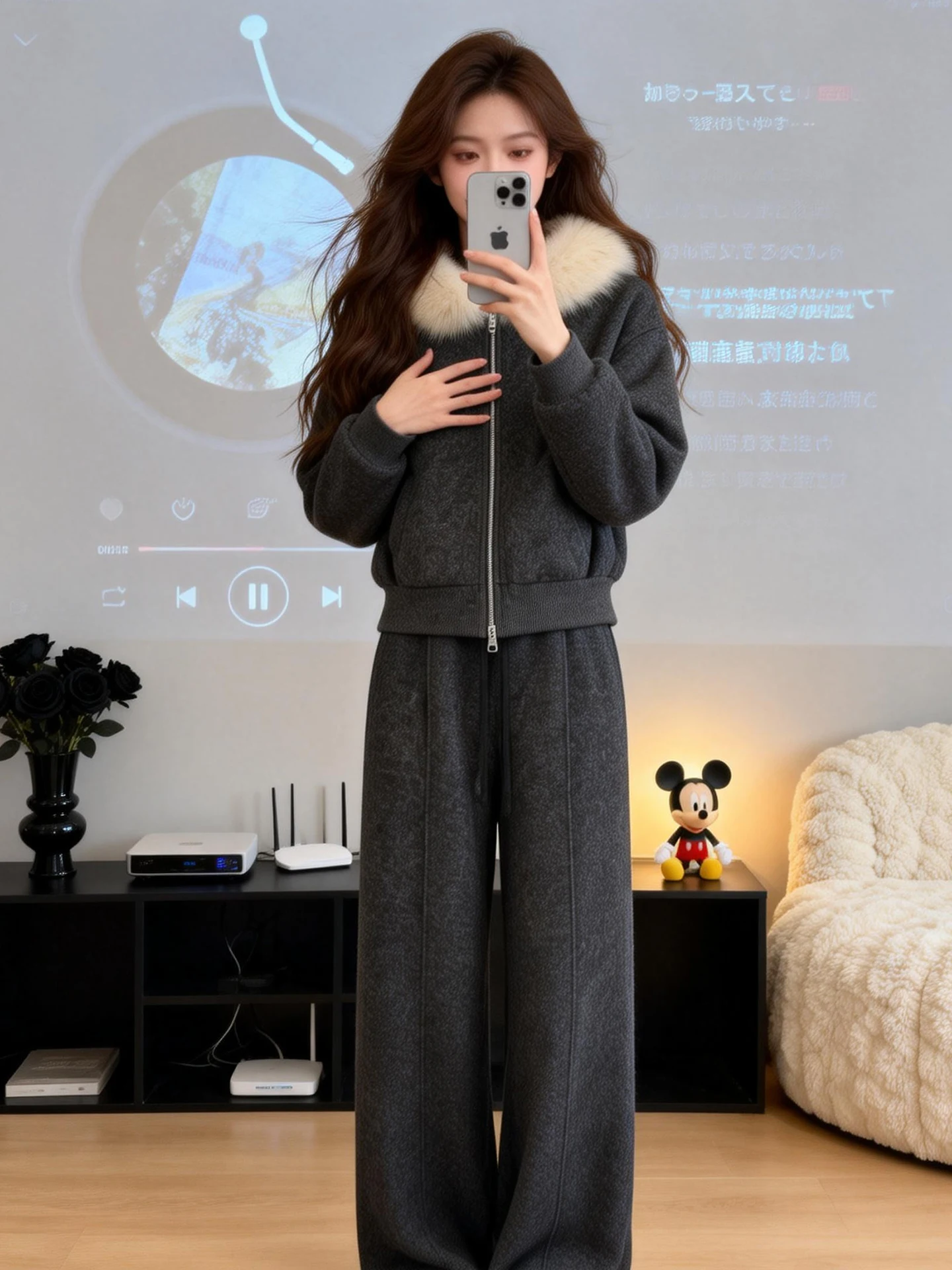 Women's Lazy Loose Style Long Sleeve High Waist Casual Pants Outfit Two Piece Set Winter New Fashion Thickened Coat Sweatshirt
Women's Lazy Loose Style Long Sleeve High Waist Casual Pants Outfit Two Piece Set Winter New Fashion Thickened Coat Sweatshirt