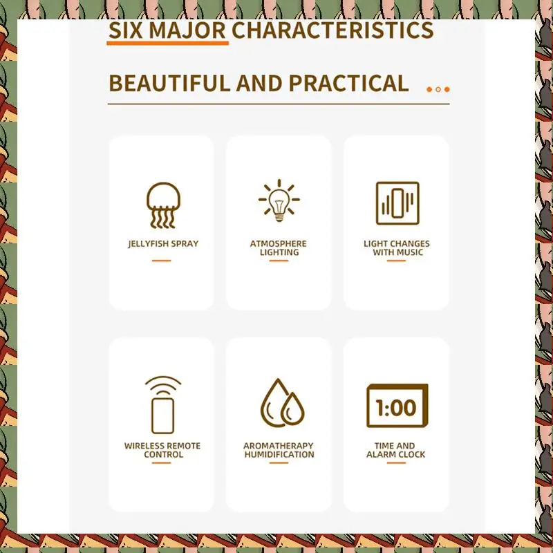 B75A Dynamic Humidifier Home Desktop Digital Display Clock Wireless Remote Control Essence Oil Aromatherapy Machine EU Plug
B75A Dynamic Humidifier Home Desktop Digital Display Clock Wireless Remote Control Essence Oil Aromatherapy Machine EU Plug