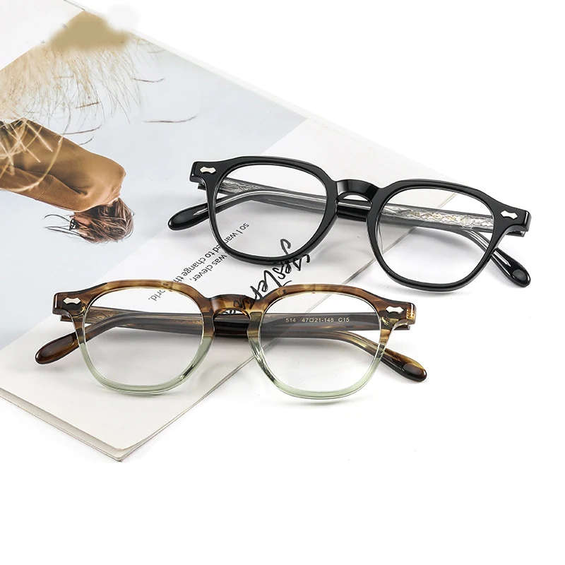 Vintage Personalized Fashion Irregular Oval Acetate Eyeglasses Frame Men and Women's Gentle Style Optical Glasses
Vintage Personalized Fashion Irregular Oval Acetate Eyeglasses Frame Men and Women's Gentle Style Optical Glasses