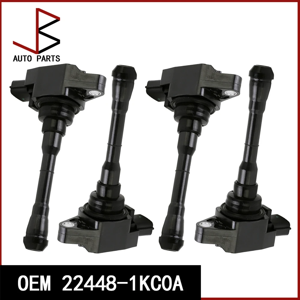 Set Of 4 Pieces OEM 22448-1KC0A 224481KC0A 10717 2503-929 8010717 Ignition Coil Fit For NISSAN JUKE (F15) / RENAULT CLIO IV (BH)
Set Of 4 Pieces OEM 22448-1KC0A 224481KC0A 10717 2503-929 8010717 Ignition Coil Fit For NISSAN JUKE (F15) / RENAULT CLIO IV (BH)