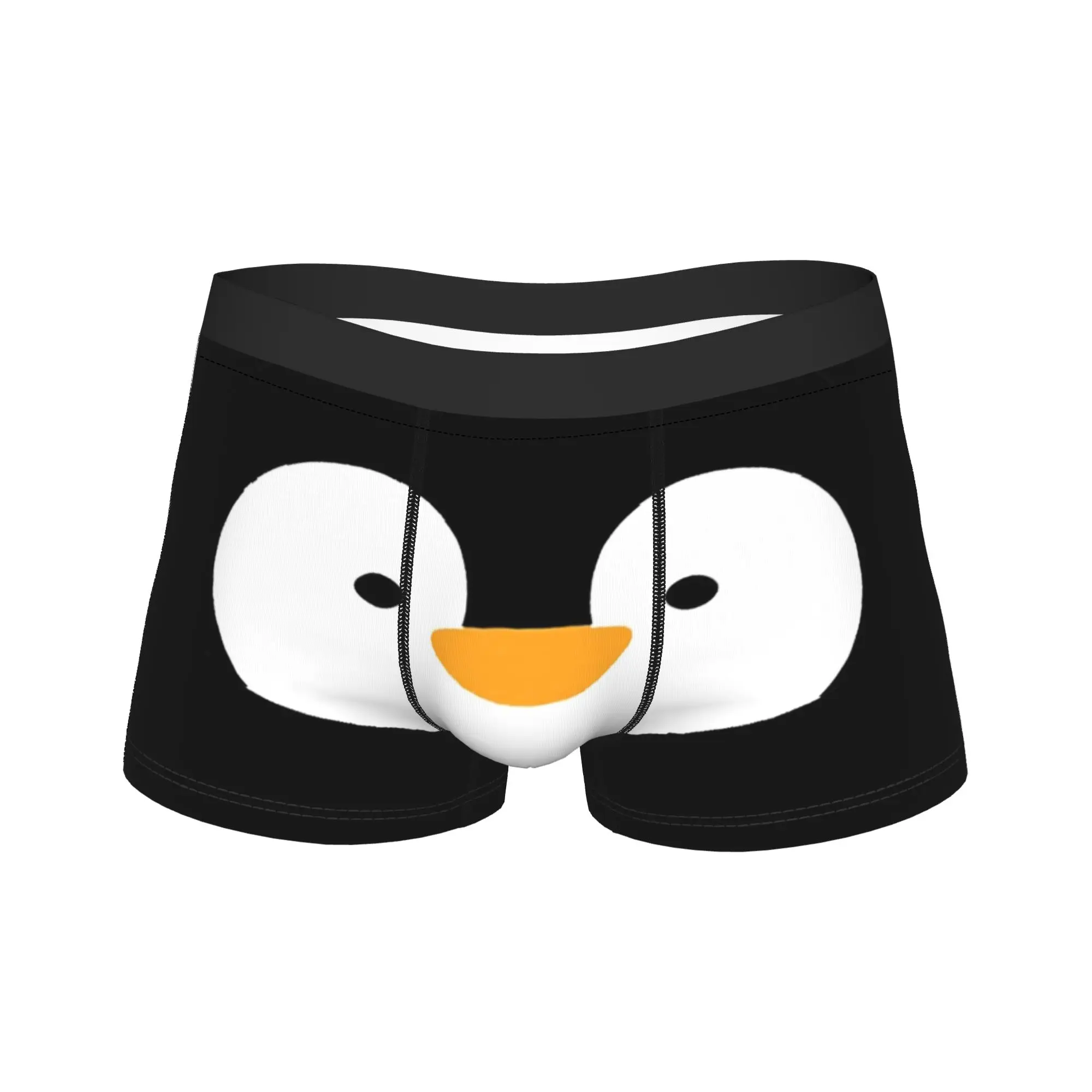 Cute Penguin Face Men Underwear Cartoon Animal Boxer Briefs Shorts Panties Novelty Breathable Underpants for Homme Plus Size
Cute Penguin Face Men Underwear Cartoon Animal Boxer Briefs Shorts Panties Novelty Breathable Underpants for Homme Plus Size