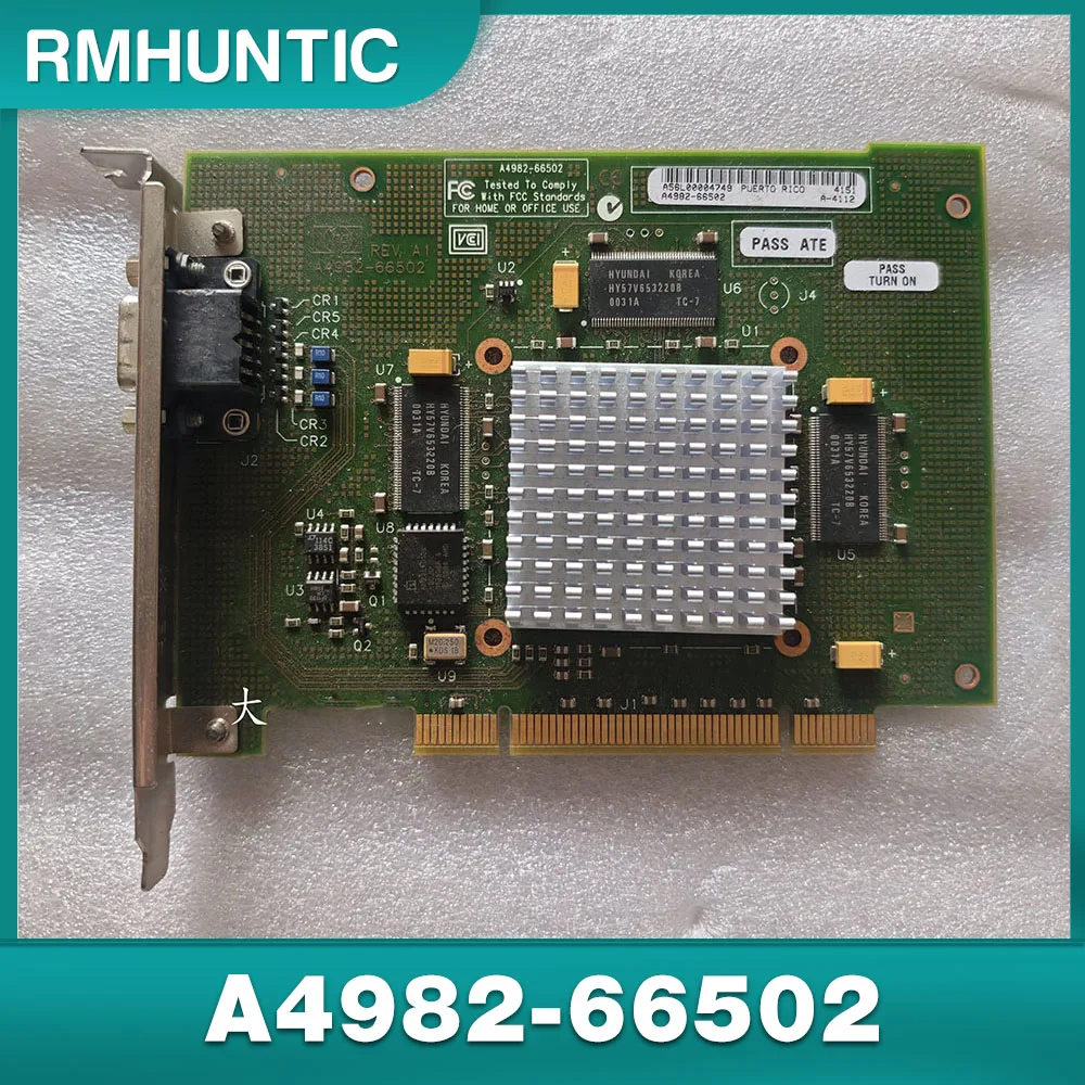 A4982-66502 PCI Graphics B2600 graphics card
A4982-66502 PCI Graphics B2600 graphics card