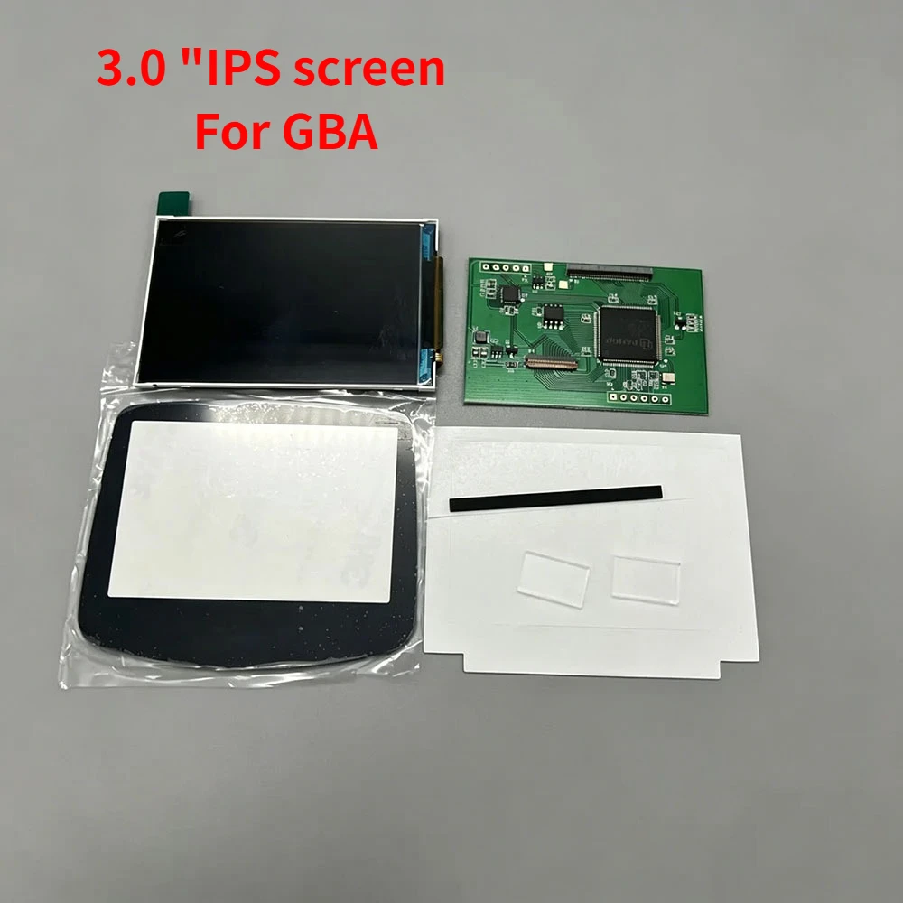 3.0 "original size IPS high brightness LCD screen is suitable for Gameboy advance GBA
3.0 "original size IPS high brightness LCD screen is suitable for Gameboy advance GBA