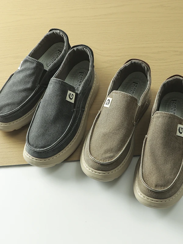 Men's Spring Summer New Slip-On Breathable Comfortable Casual Shoes Fashionable All-Match Flat Heel round Toe Slip-On Shoes
Men's Spring Summer New Slip-On Breathable Comfortable Casual Shoes Fashionable All-Match Flat Heel round Toe Slip-On Shoes