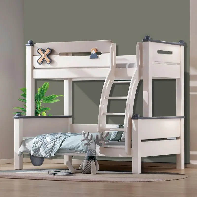 Full solid wood bunk high and low bed mother and child bed log children's bed double layer youth multi-functional small
Full solid wood bunk high and low bed mother and child bed log children's bed double layer youth multi-functional small