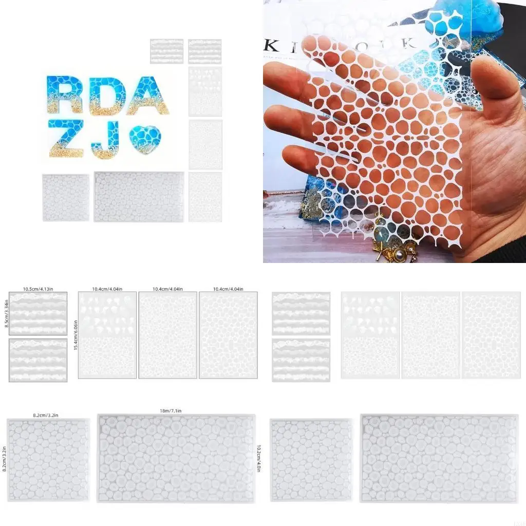 Форма для дизайна водной ряби. Универсальная силиконовая форма. Формы для рукоделия на тему океана.
Форма для дизайна водной ряби. Универсальная силиконовая форма. Формы для рукоделия на тему океана.