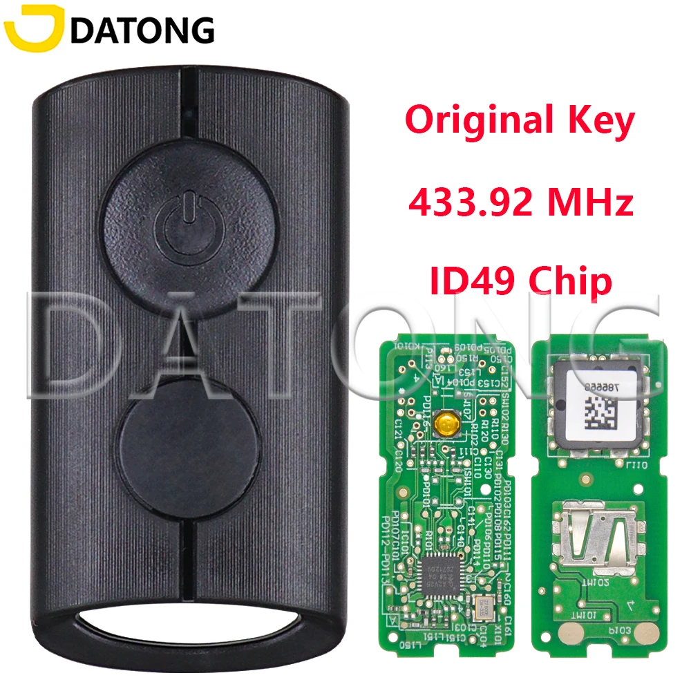 Datong World Original Motorcycle Remote Control Key Fit For YAMAHA XMAX XMAX300 NVX NVX155 AEROX JAUNS QBIX ID49 Chip 433.92MHz
Datong World Original Motorcycle Remote Control Key Fit For YAMAHA XMAX XMAX300 NVX NVX155 AEROX JAUNS QBIX ID49 Chip 433.92MHz