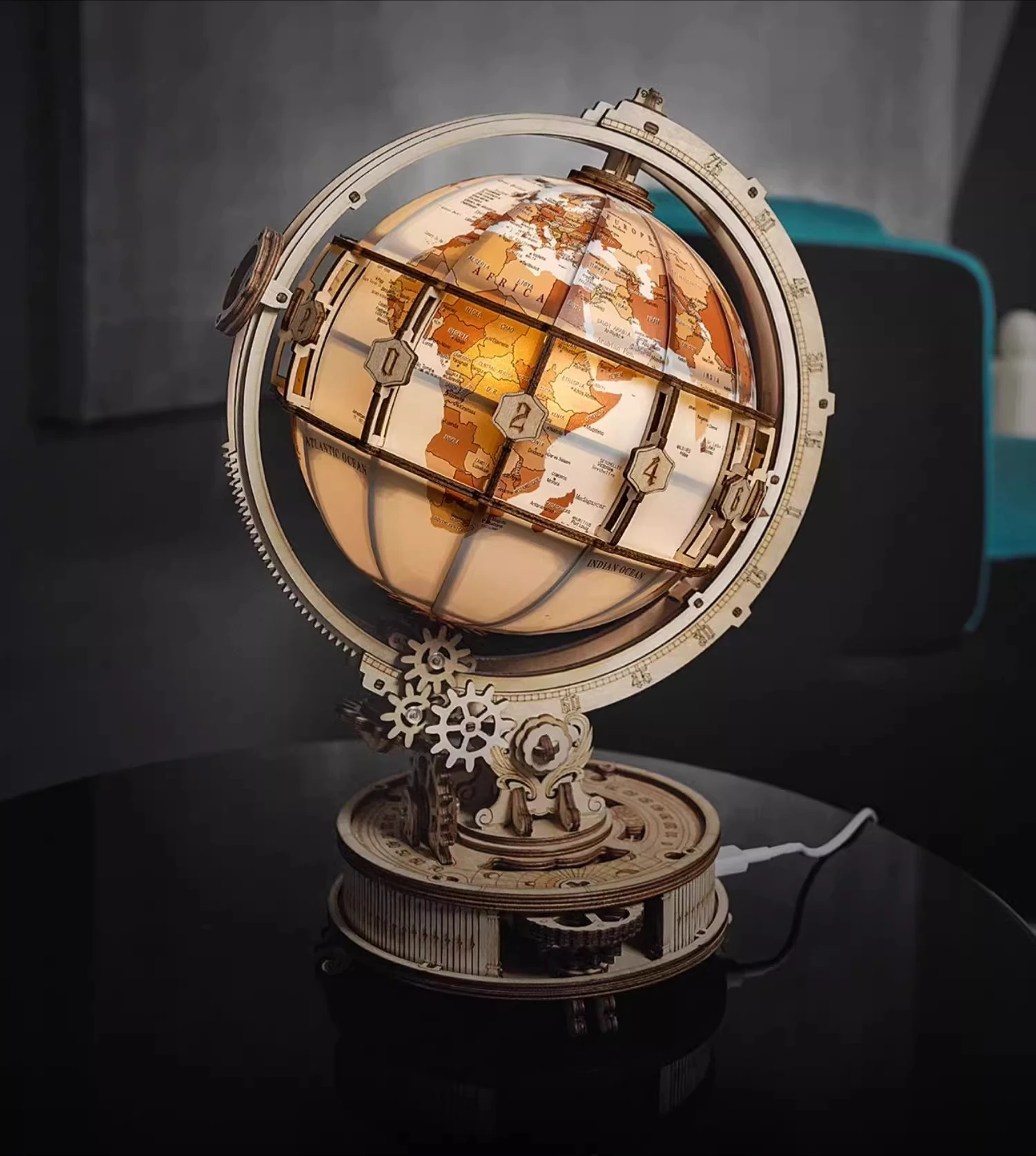 Globe horizon 3d three-dimensional building block DIY handmade wooden assembly diagram
Globe horizon 3d three-dimensional building block DIY handmade wooden assembly diagram