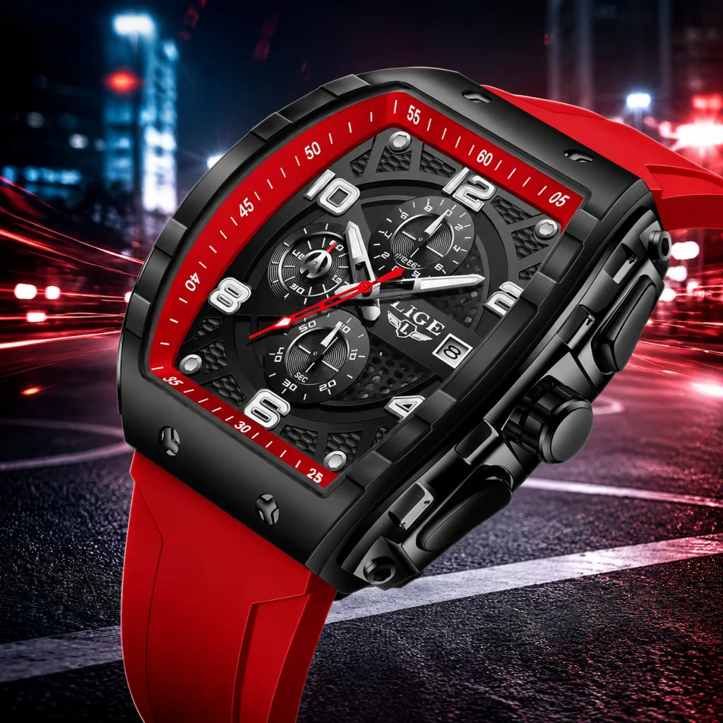 LIGE Outdoor Retro Man Watch Fashion Casual Sports Military Silicone Strap Waterproof Luminous Auto Date Quartz Watches Male New
LIGE Outdoor Retro Man Watch Fashion Casual Sports Military Silicone Strap Waterproof Luminous Auto Date Quartz Watches Male New