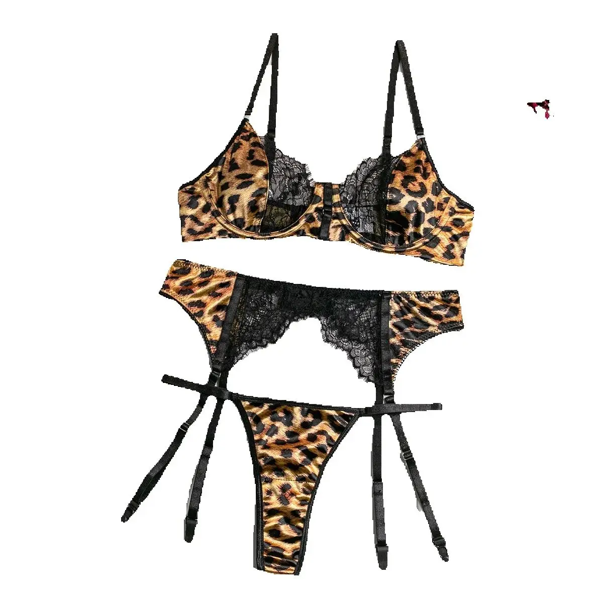 2025 New Leopard Lace Spliced Sensual Bra&Briefs Suits Porno Strapless Corset Suit Lingerie Women Club Sheath Underwear Sets
2025 New Leopard Lace Spliced Sensual Bra&Briefs Suits Porno Strapless Corset Suit Lingerie Women Club Sheath Underwear Sets