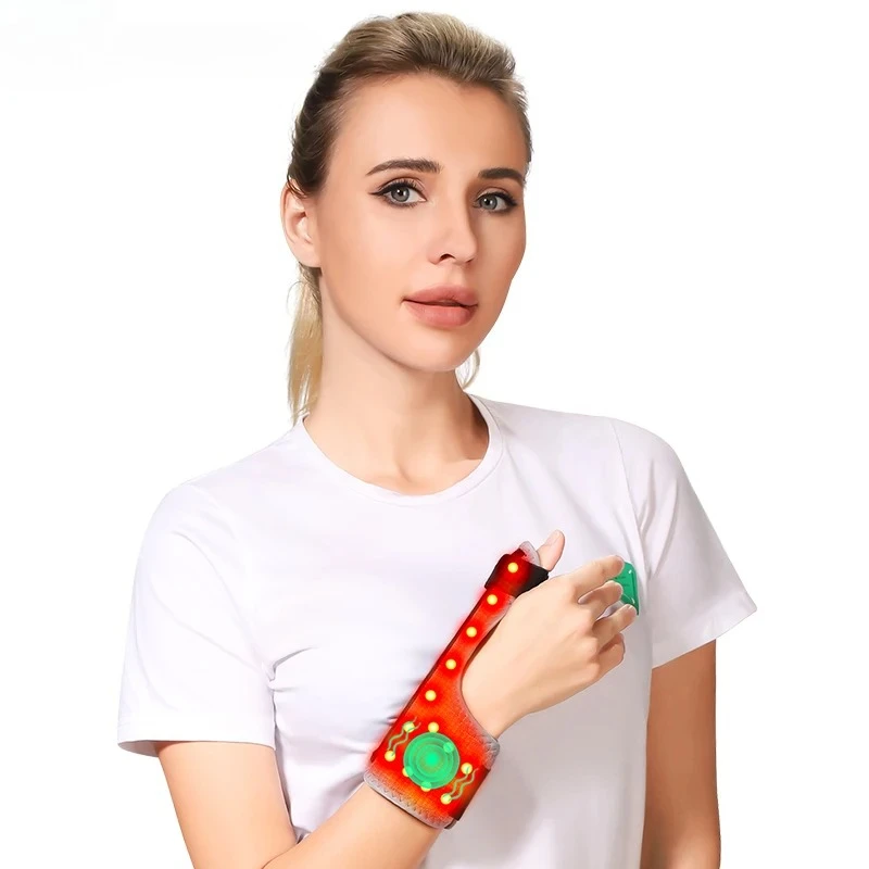 Red Light Electric Heated Massage Thumb Wrap - 3-Level Massage Timer Thumb Joint Comfort Wrist Muscle Relax Thumb Wrist Care
Red Light Electric Heated Massage Thumb Wrap - 3-Level Massage Timer Thumb Joint Comfort Wrist Muscle Relax Thumb Wrist Care