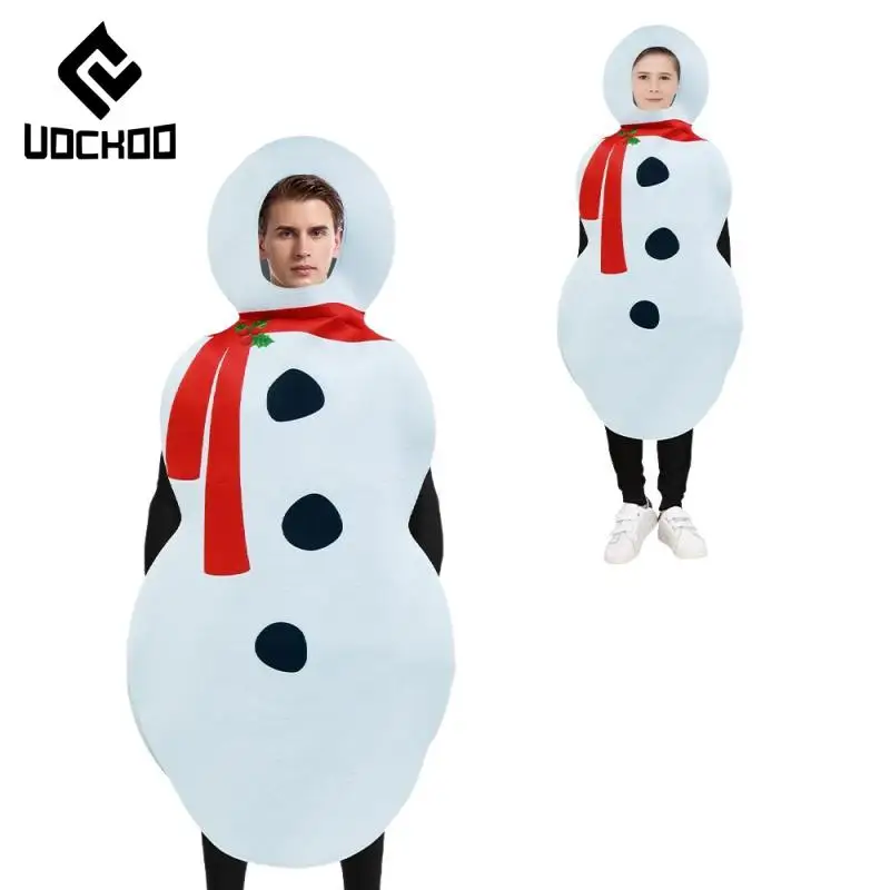 Christmas Snowmen Adult Cosplay Jumpsuits Xmas Show Funny Outfit Girl Boys Costume Carnival Party Dress Up Novelty Clothes
Christmas Snowmen Adult Cosplay Jumpsuits Xmas Show Funny Outfit Girl Boys Costume Carnival Party Dress Up Novelty Clothes