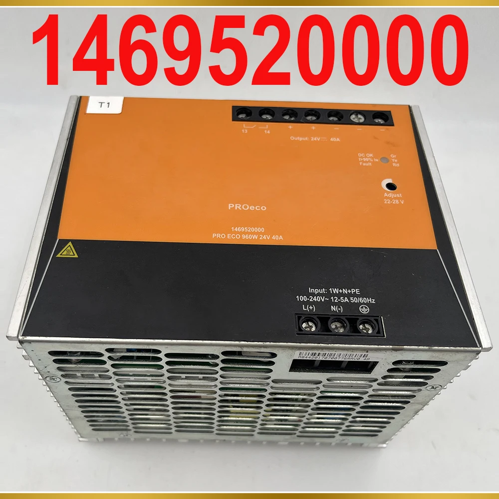Для импульсного источника питания Weidmuller PRO ECO 960 Вт 24 В 40 А 1469520000
Для импульсного источника питания Weidmuller PRO ECO 960 Вт 24 В 40 А 1469520000