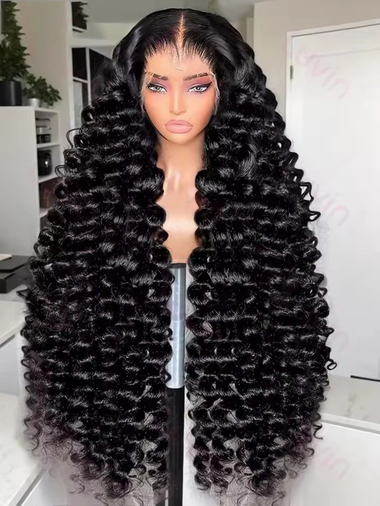 30 34Inch Human Hair 13x6 13x4 HD Lace Frontal Wig Brazilian Loose Deep Wave Curly Human Hair Full Lace Front Wig Preplucked Wig
30 34Inch Human Hair 13x6 13x4 HD Lace Frontal Wig Brazilian Loose Deep Wave Curly Human Hair Full Lace Front Wig Preplucked Wig