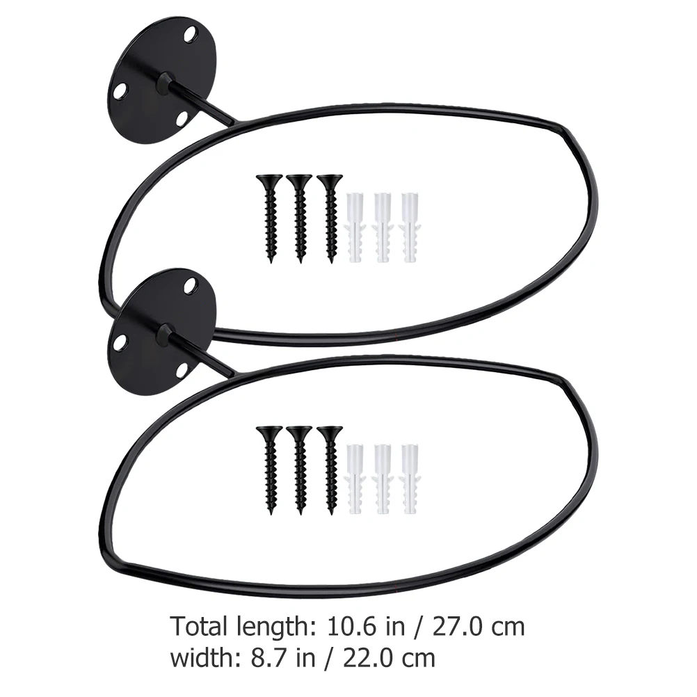 2Pcs Wall Basketball Holder Display Rack Iron Ball Storage Stand for Home Office Garage Shop Basketball Wall Holder
2Pcs Wall Basketball Holder Display Rack Iron Ball Storage Stand for Home Office Garage Shop Basketball Wall Holder