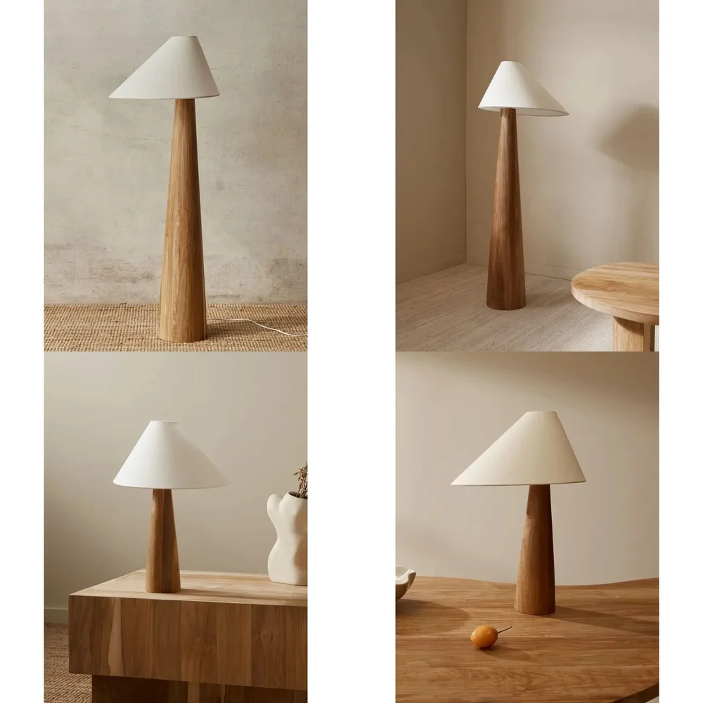 2026 for Wabi Sabi Zen Solid Oak Wood Conical Floor Lamp for Living Room Bedroom Study Ambient Reading Dimmable Lighting
2026 for Wabi Sabi Zen Solid Oak Wood Conical Floor Lamp for Living Room Bedroom Study Ambient Reading Dimmable Lighting