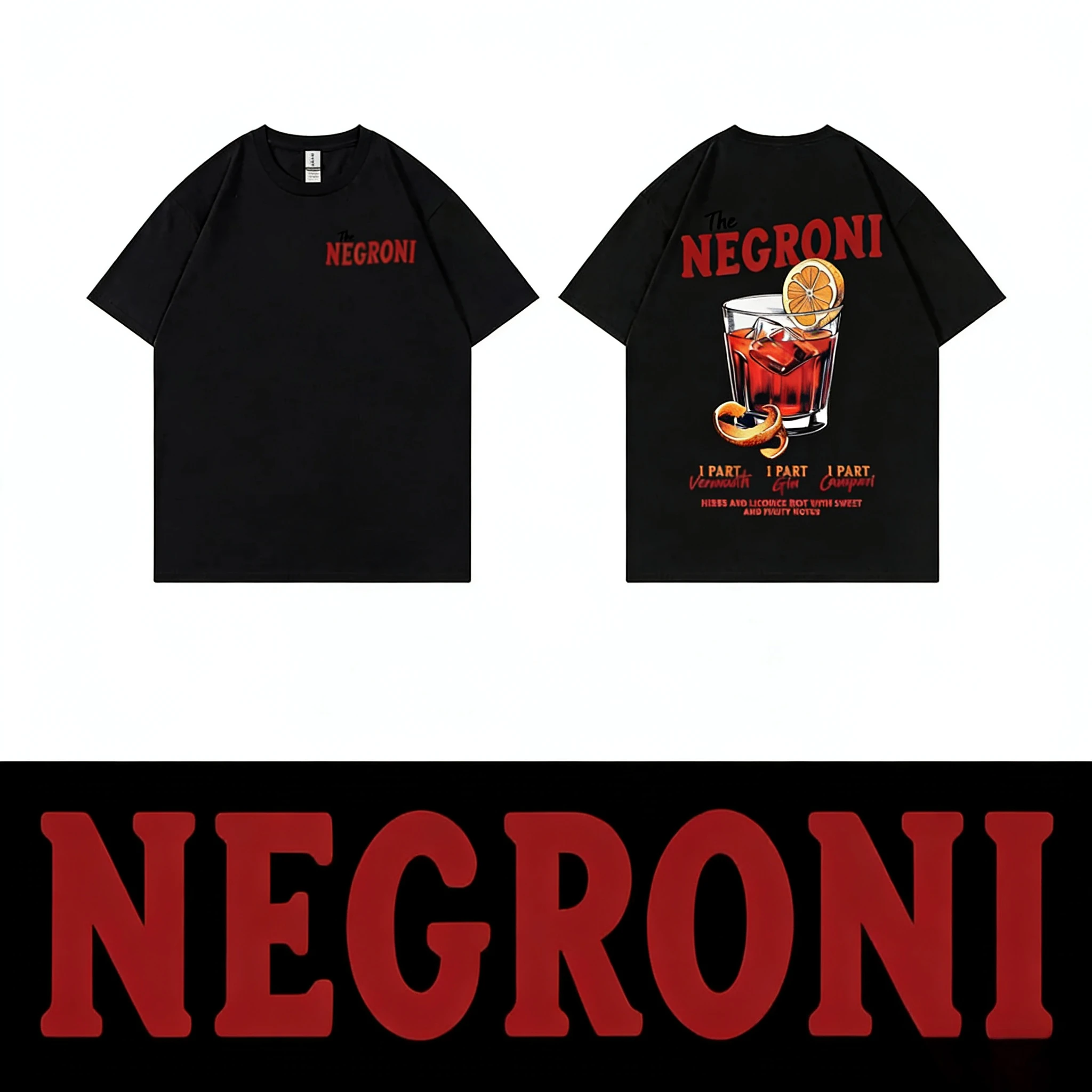 Negroni Unise-friendly T-shirt, An Interesting Cocktail-themed Gift Meme T-shirt, 2025-26 Summer Pure Cotton 100% T-shirt
Negroni Unise-friendly T-shirt, An Interesting Cocktail-themed Gift Meme T-shirt, 2025-26 Summer Pure Cotton 100% T-shirt