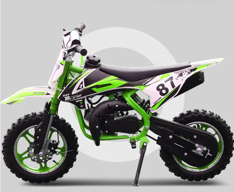 High Performance 49cc Dirt Bike for Kids, Pull Start, 35KM/H Speed, Hydraulic Brakes
High Performance 49cc Dirt Bike for Kids, Pull Start, 35KM/H Speed, Hydraulic Brakes