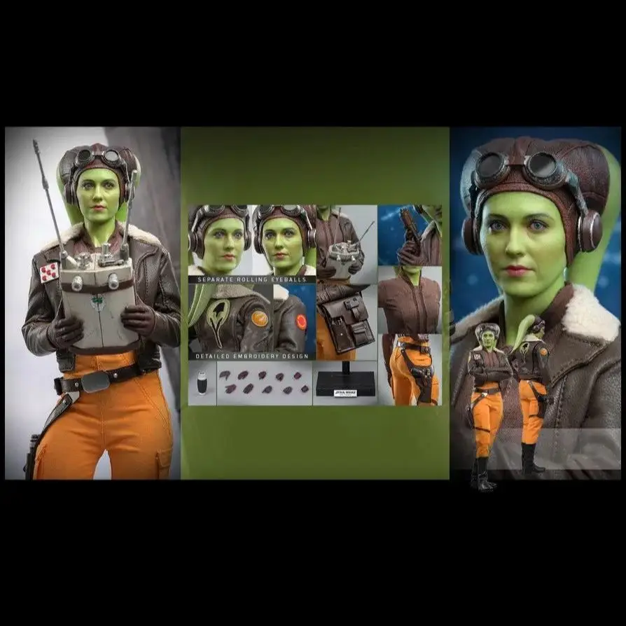 100% Original Hot Toys HT TMS113 Star Wars Ahsoka Hera Syndulla Anime Action Collection Figures Model Toys 1/6th scale In Stock
100% Original Hot Toys HT TMS113 Star Wars Ahsoka Hera Syndulla Anime Action Collection Figures Model Toys 1/6th scale In Stock